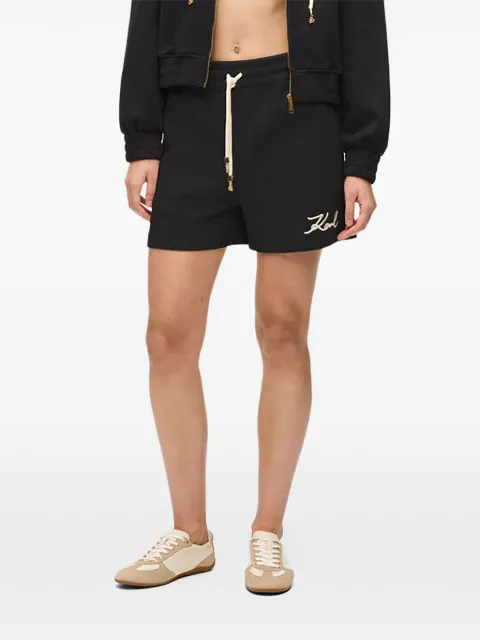 Karl Lagerfeld shorts con detalle del logo