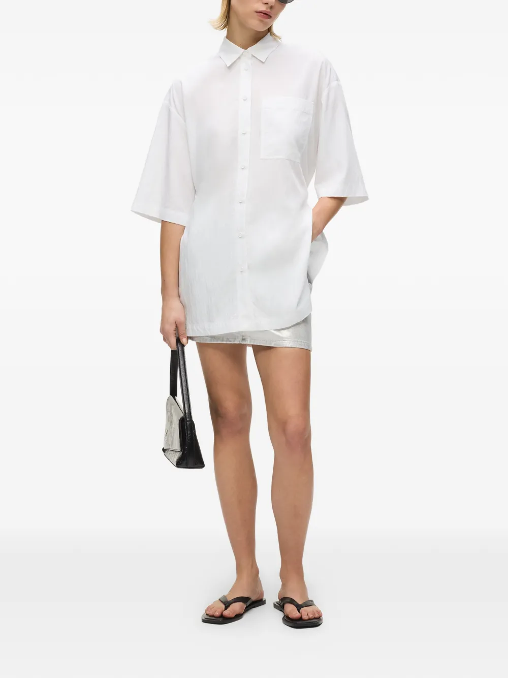  Karl Lagerfeld Jeans Short-sleeves Shirts - White 