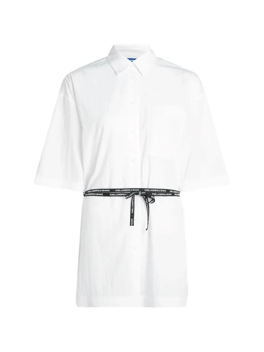 Karl Lagerfeld Jeans Blouse met korte mouwen Wit