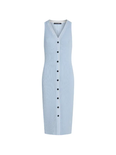 Karl Lagerfeld Midikleid mit Logo-Detail