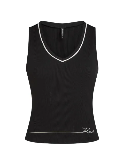 Karl Lagerfeld Loungewear Signature com gola V