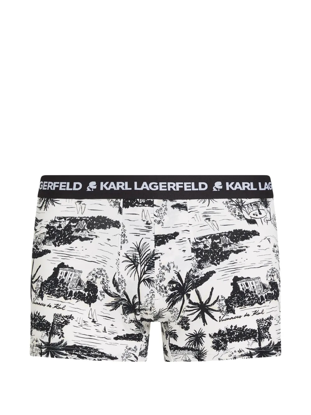 Karl Lagerfeld Villa la Vigie boxershorts Wit