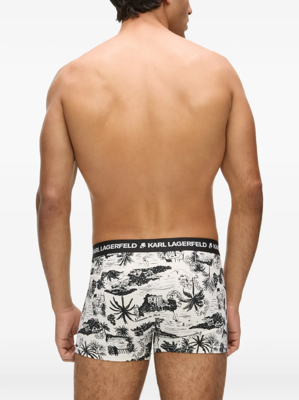 Karl Lagerfeld Villa la Vigie boxershorts Wit