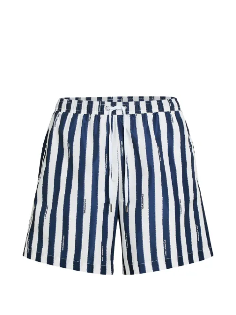 Karl Lagerfeld striped swim shorts