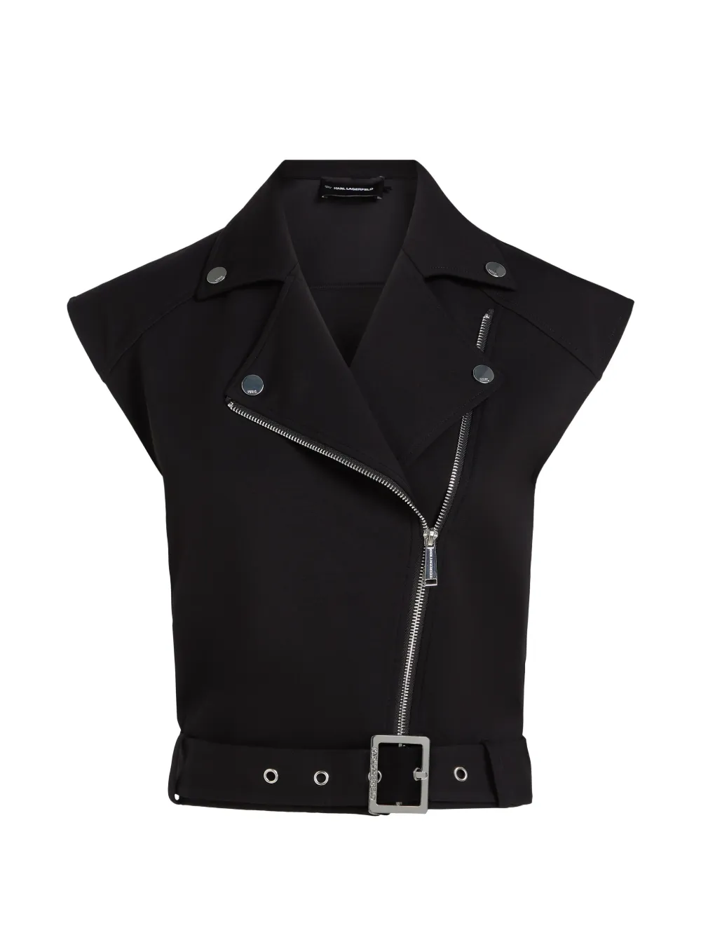Karl Lagerfeld Giacca biker con zip - Nero