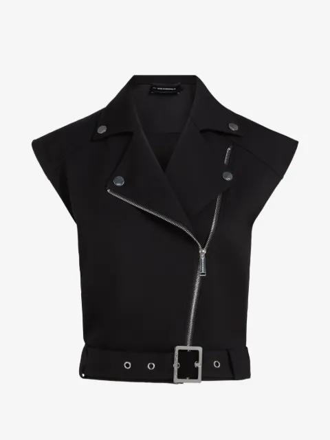 Karl Lagerfeld biker zip-up jacket