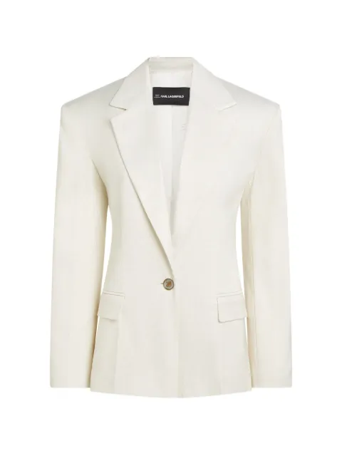 Karl Lagerfeld blazer Karl Studio manga larga con botones