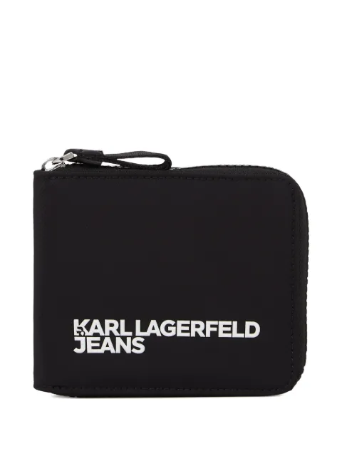 Karl Lagerfeld Jeans logo essential wallet