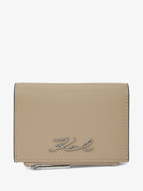 Karl Lagerfeld portefeuille pliant K/Signature