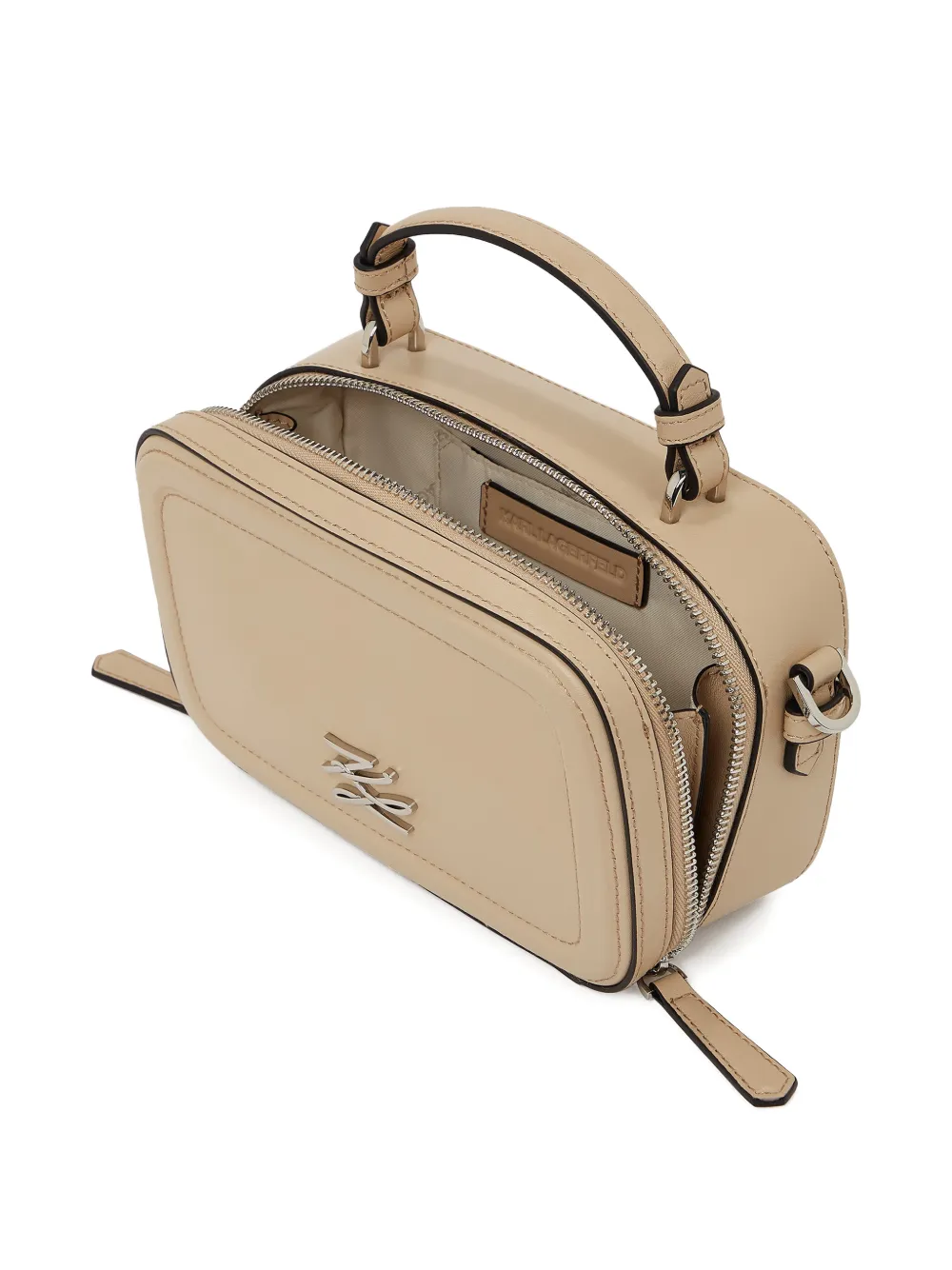Karl Lagerfeld K Autograph kleine crossbodytas Beige