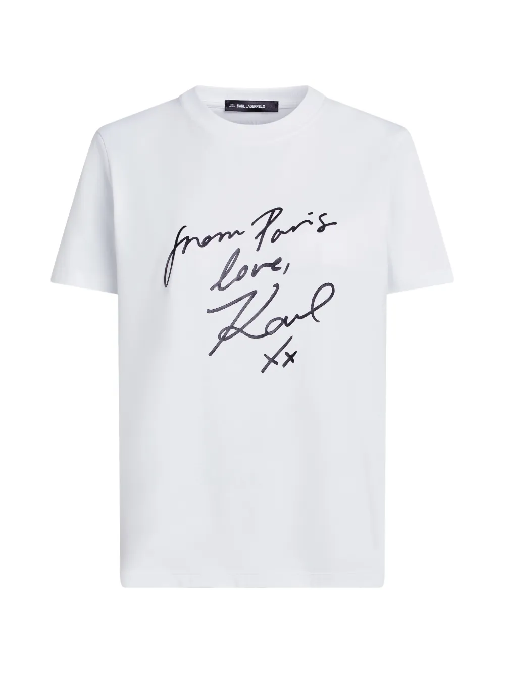 Karl Lagerfeld T-shirt con grafica - Bianco