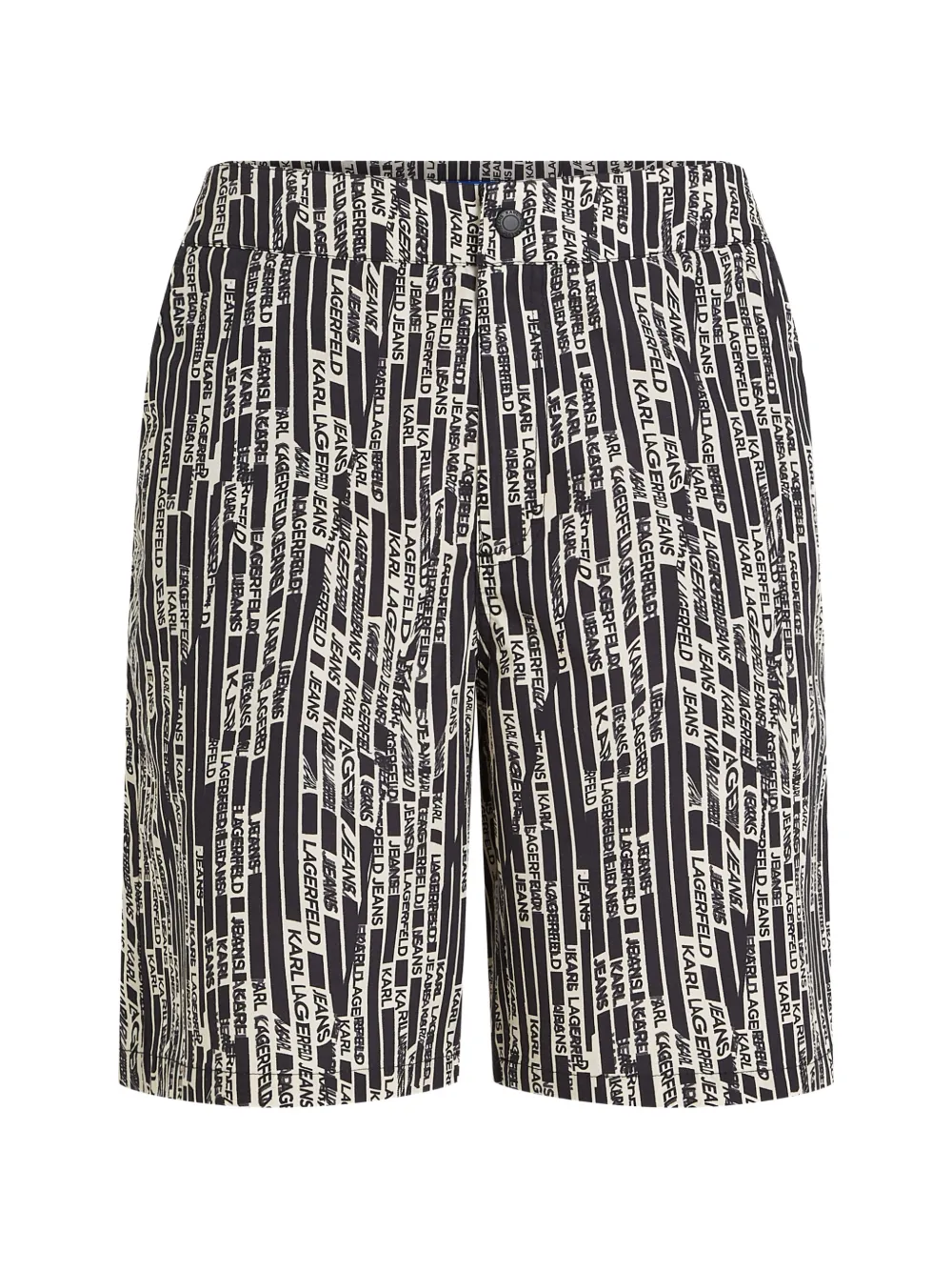 Karl Lagerfeld Jeans Shorts con stampa - Nero