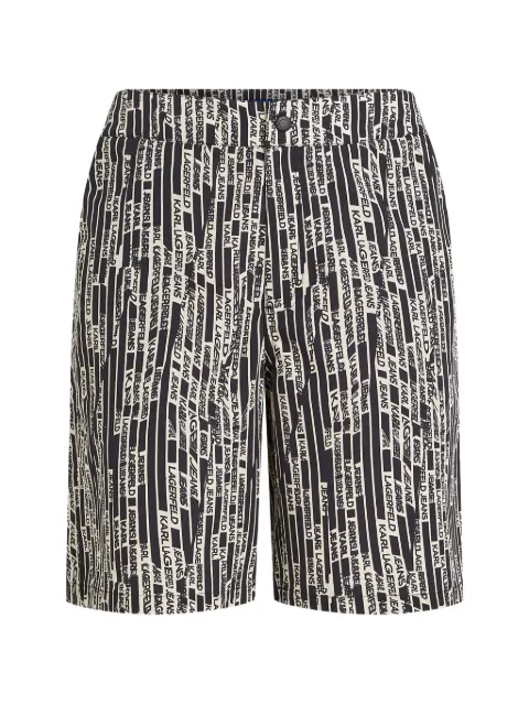 Karl Lagerfeld Jeans all-over print shorts