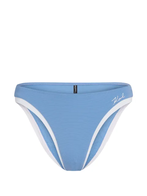 Karl Lagerfeld Signature cheeky bikini bottoms