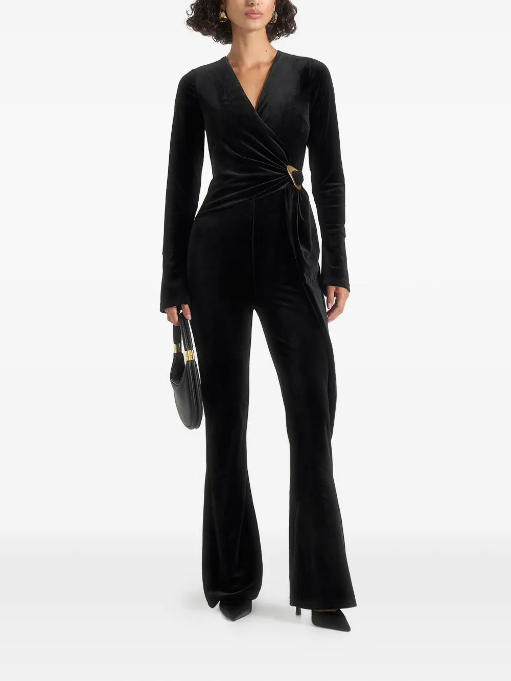 Manière De Voir Solel velour-effect jumpsuit | Jumpsuits largos | Image 2
