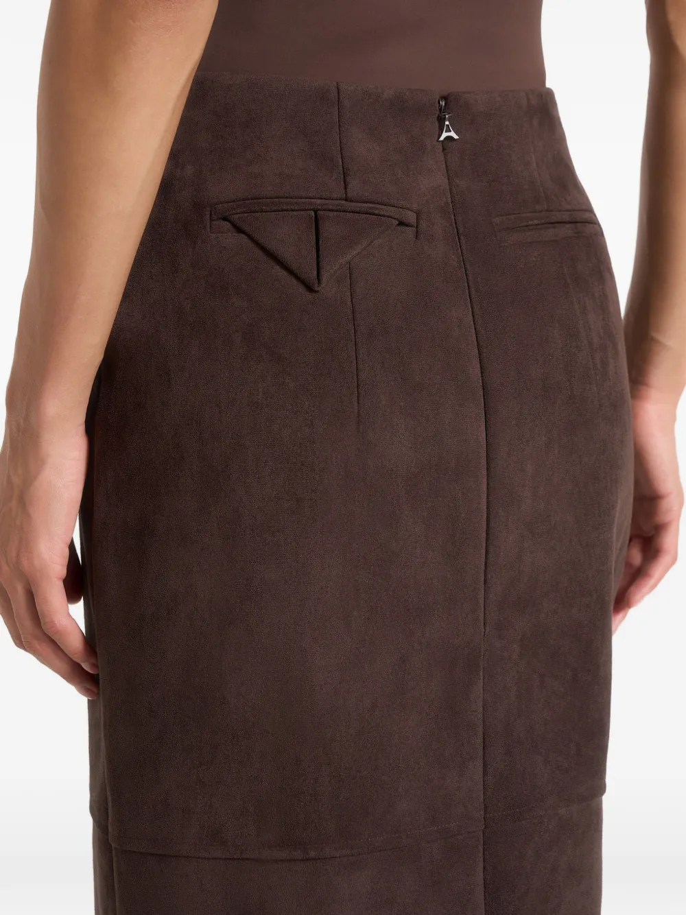 Manière De Voir Célie Maxi Skirt In Brown