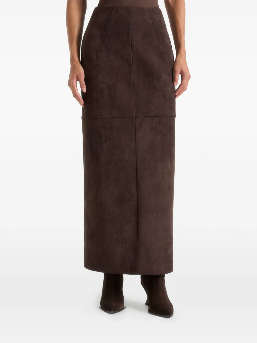 Manière De Voir Célie Maxi Skirt In Brown
