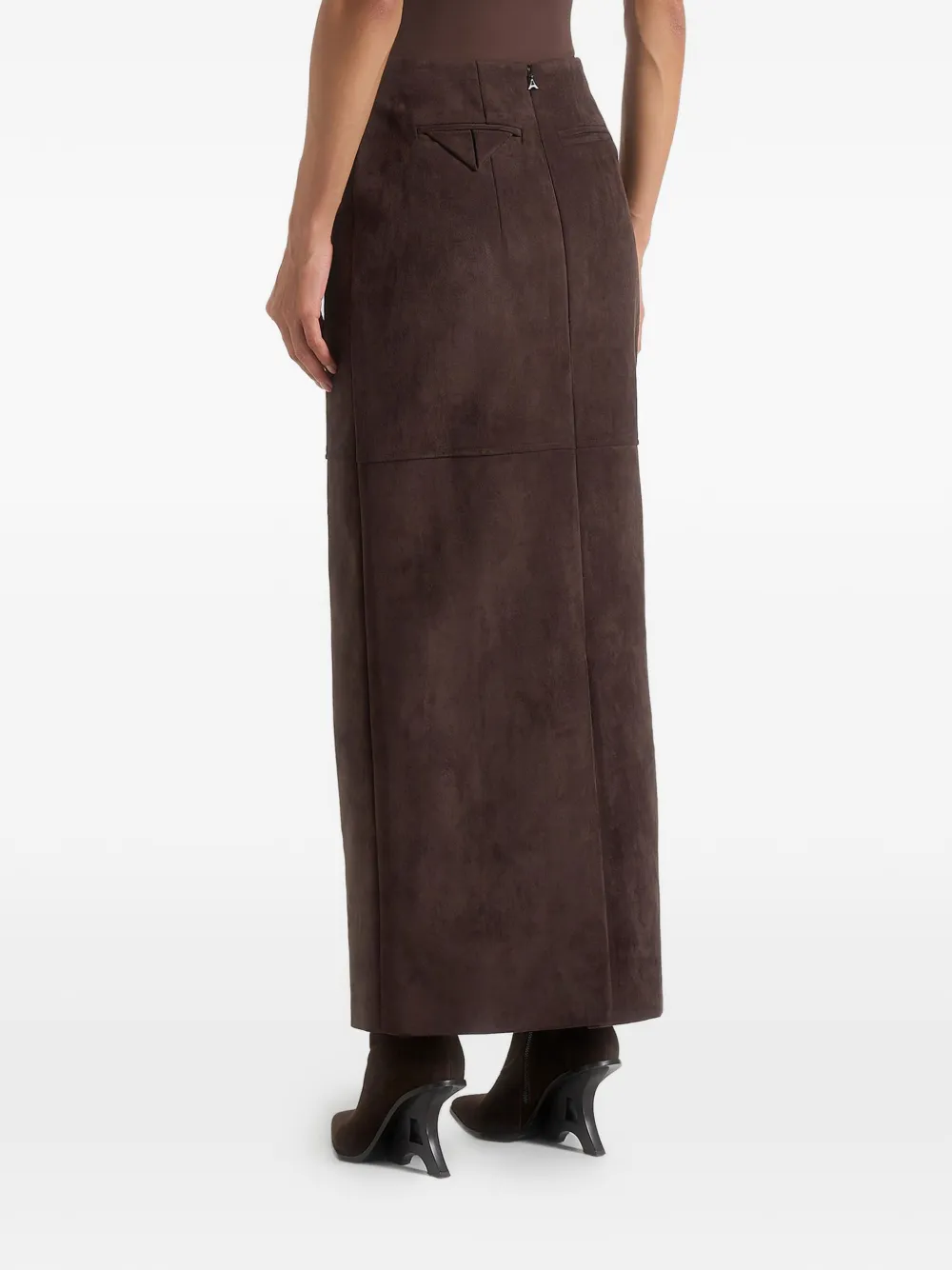 Manière De Voir Célie Maxi Skirt In Brown