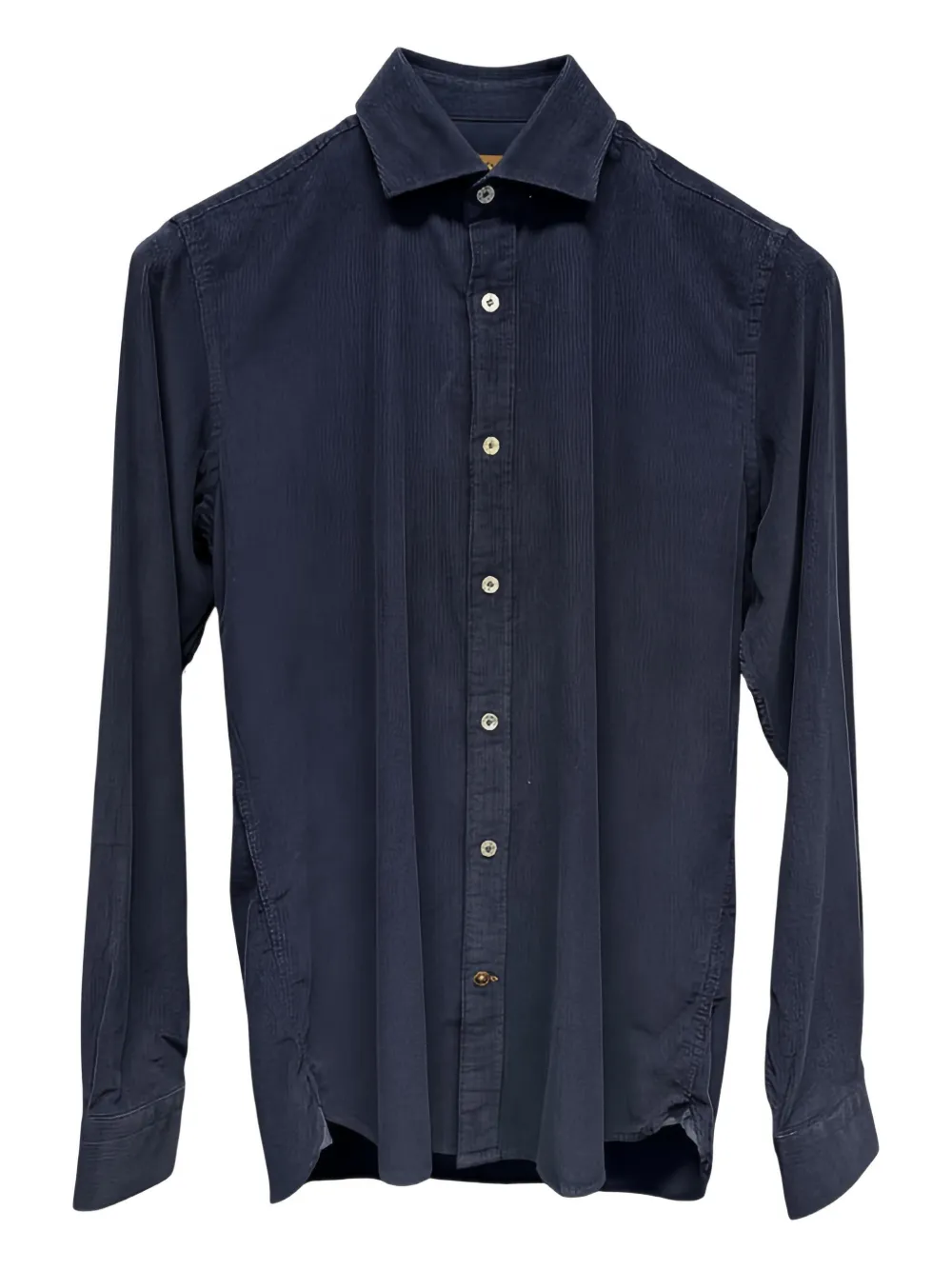 Alley Docks 963 buttoned short-sleeve shirt | Blue | Image 1
