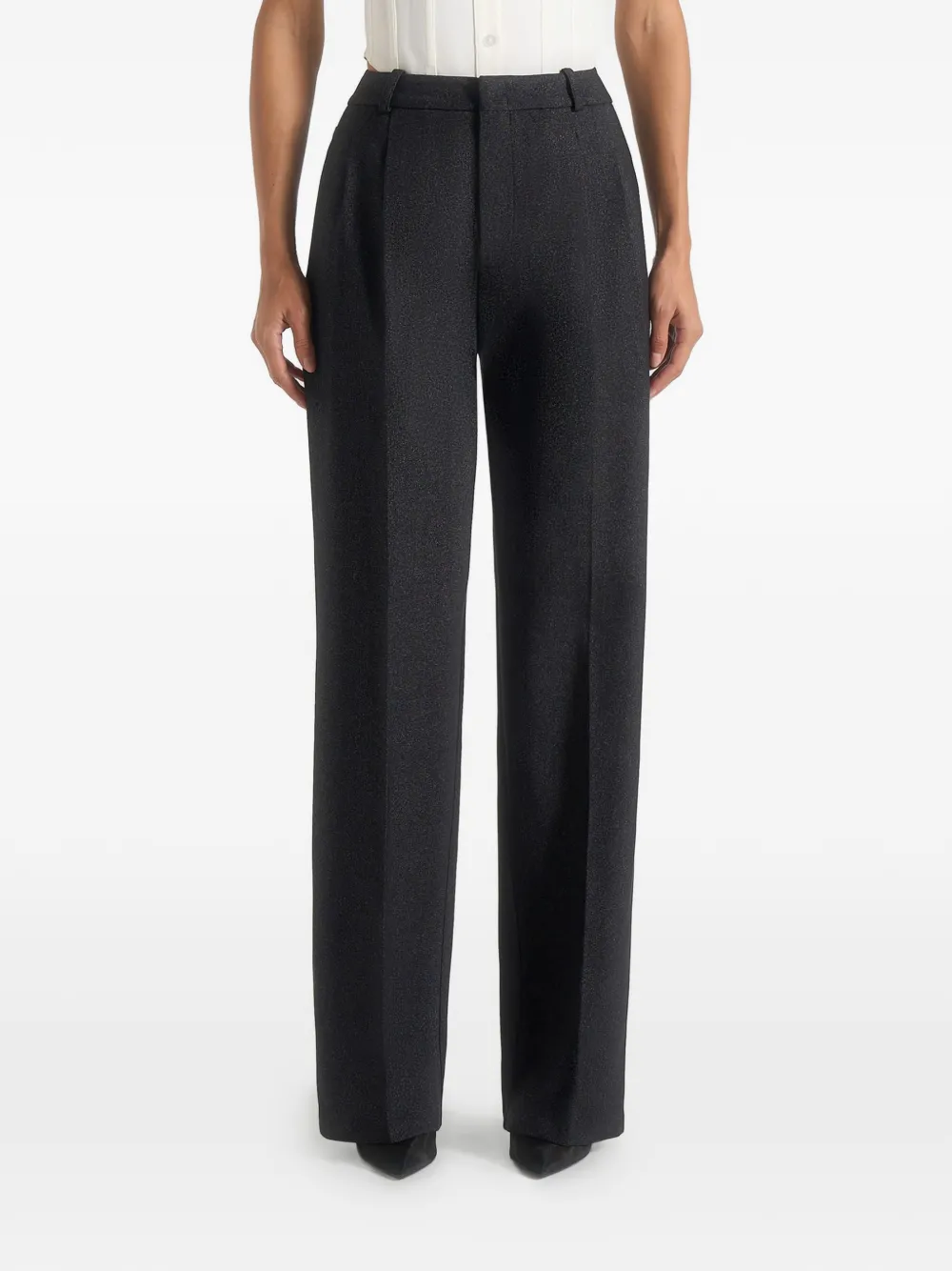 Manière De Voir Julie pantalon met plooien Grijs