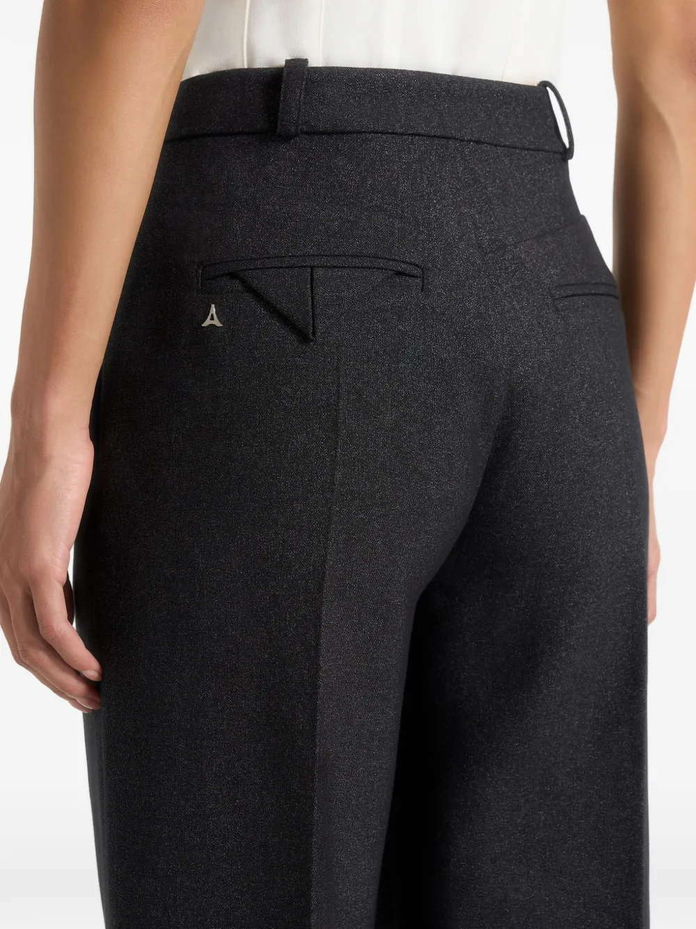 Manière De Voir Julie pantalon met plooien Grijs