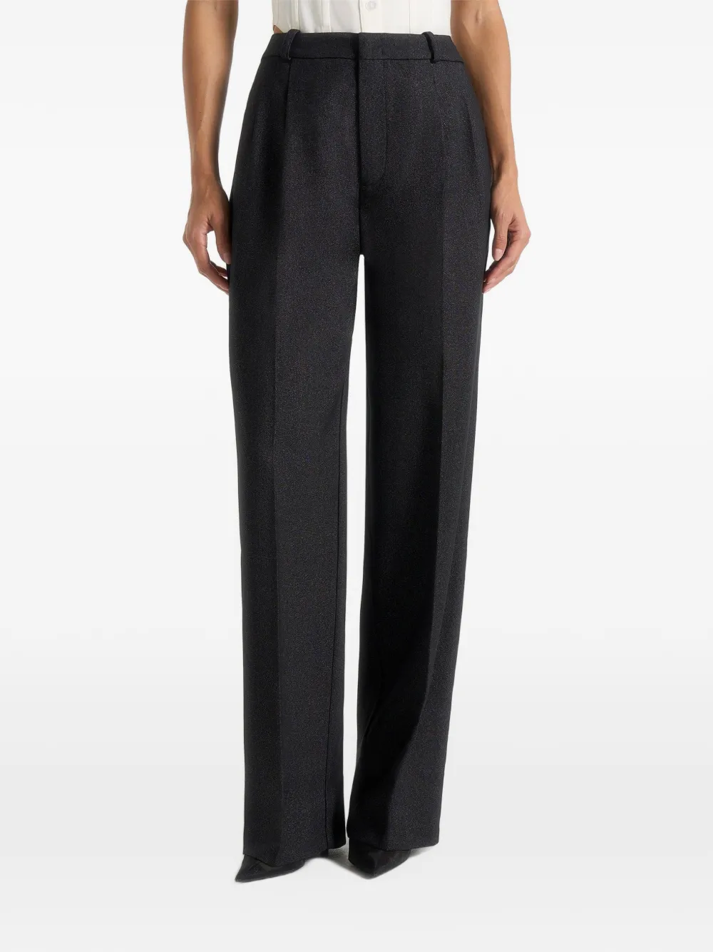 Manière De Voir Julie pantalon met plooien Grijs