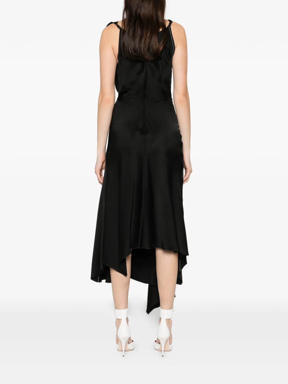 Victoria Beckham Mini-jurk met col Zwart