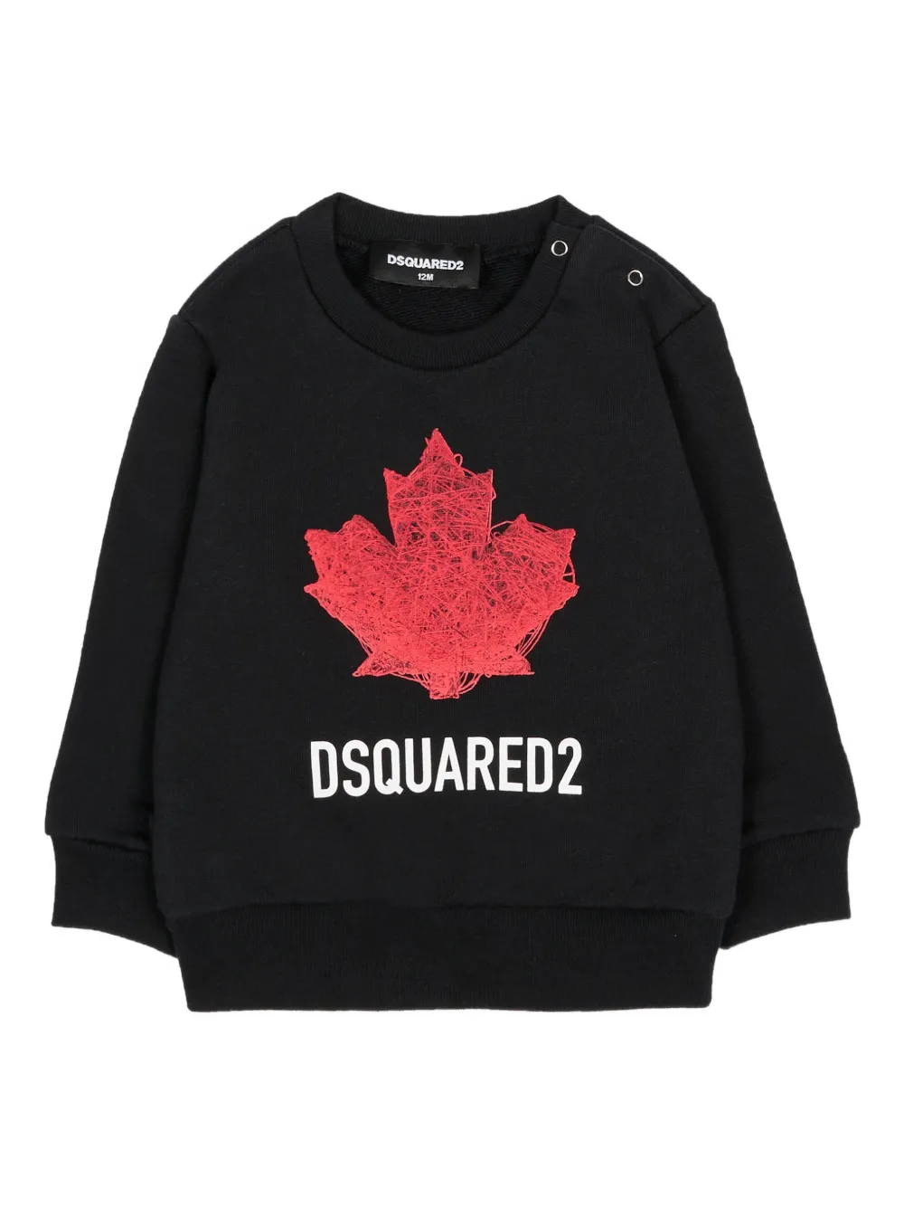 DSQUARED2 KIDS crew-neck sweater | negro | Image 1