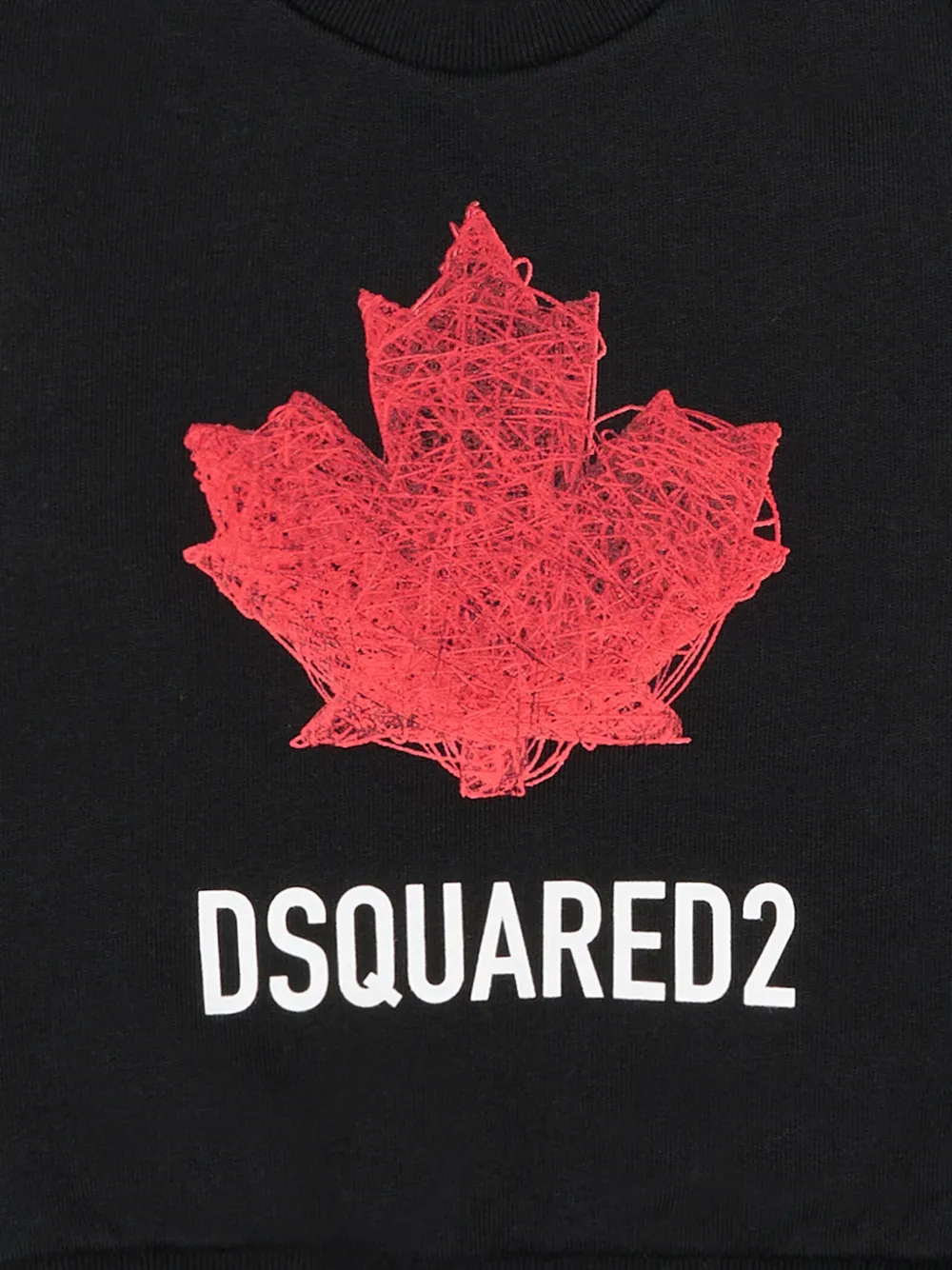 Dsquared2 Crew-neck Sweater In Black