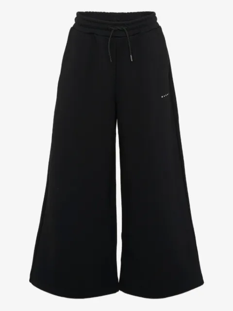 Marni Kids drawstring-fastening track pants