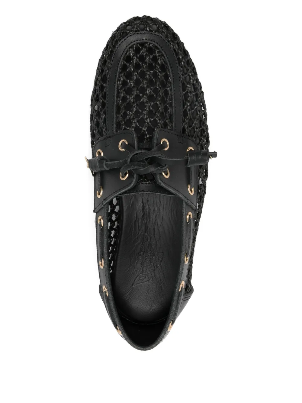 Ancient Greek Sandals Geweven derby schoenen Zwart