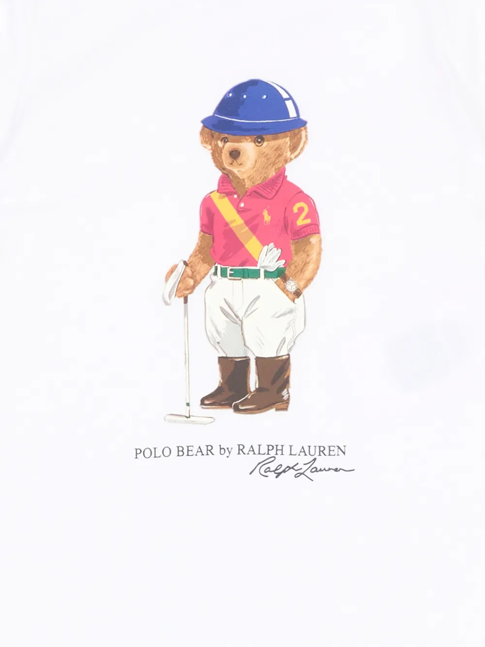 POLO RALPH LAUREN KIDS bear-print body Wit
