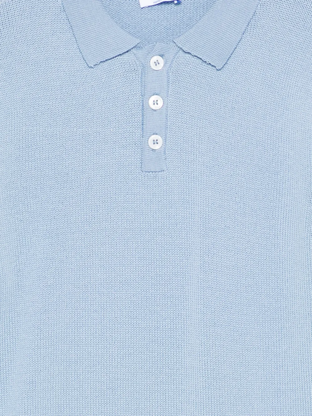 Siola Buttoned Polo Shirt In Blue