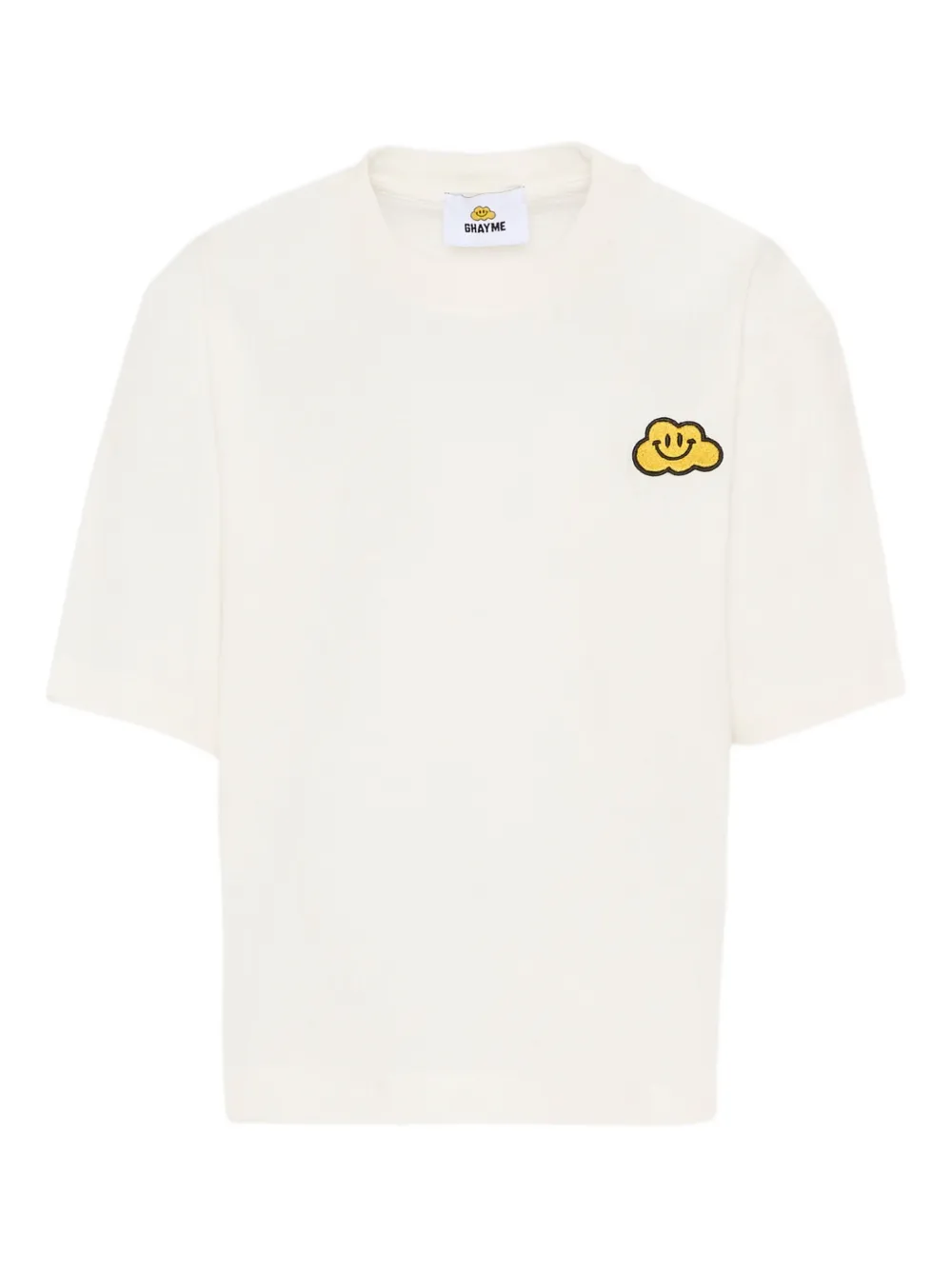 Ghayme Kids' X Cesare Morisco Cotton T-shirt In White