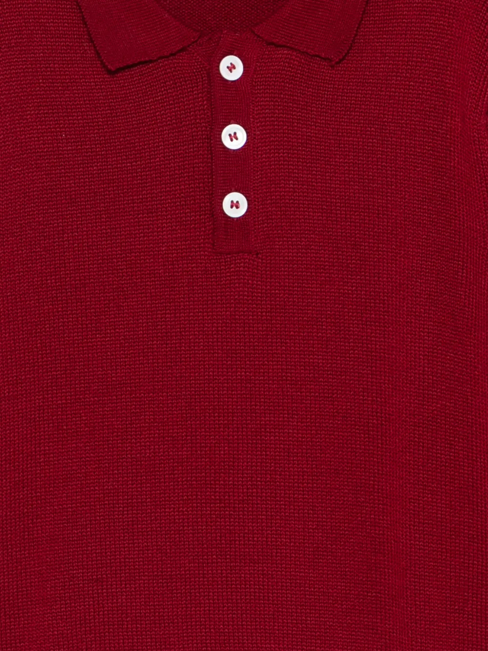  Siola Buttoned Polo Shirt - Red 
