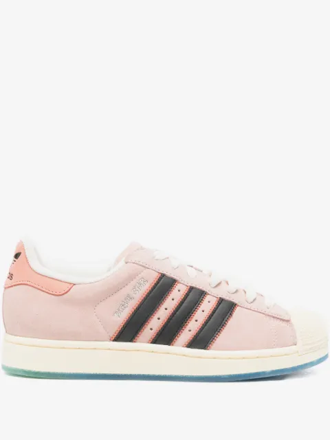 adidas Superstar stripes trainers