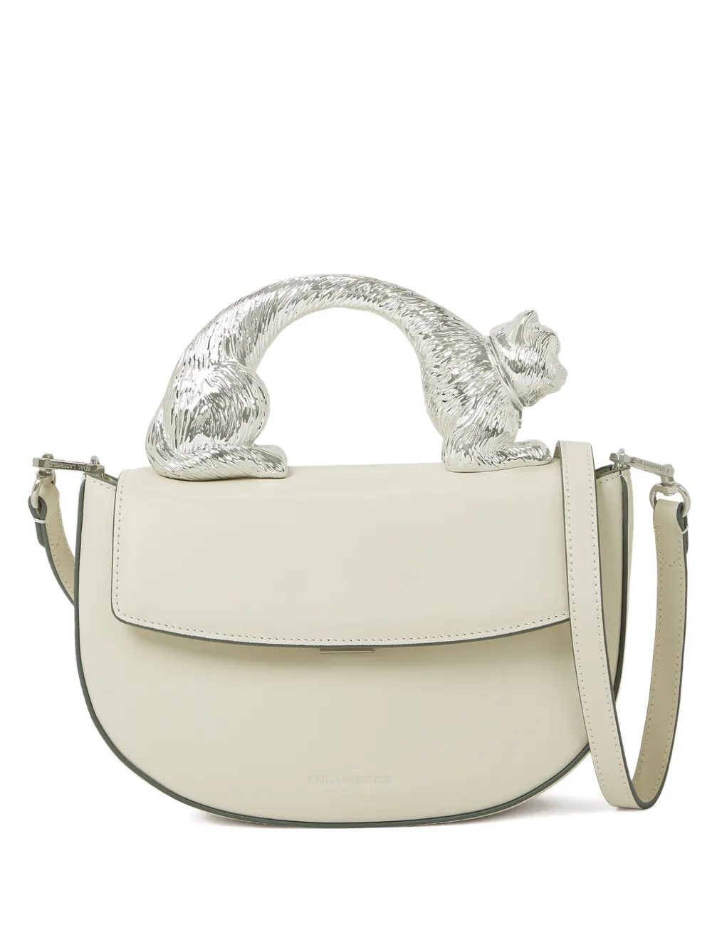 Karl Lagerfeld Borsa tote in pelle - Toni neutri