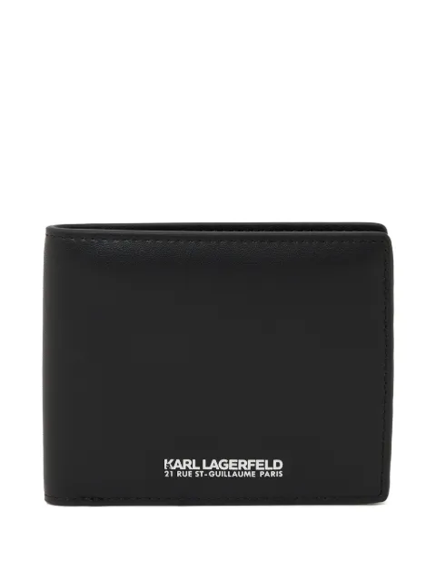 Karl Lagerfeld logo-print wallet