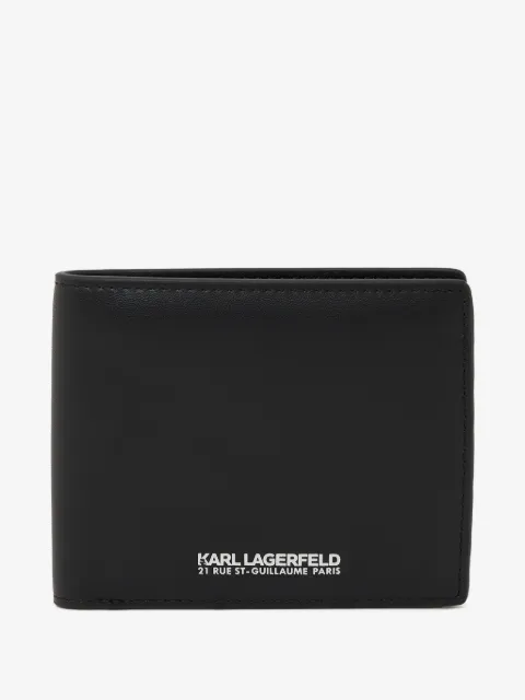 Karl Lagerfeld K/Traveller logo-print wallet