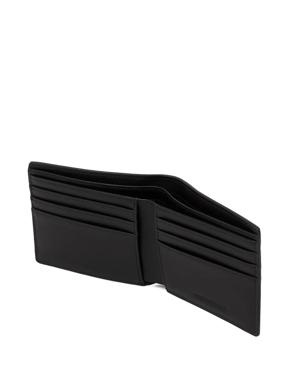 Karl Lagerfeld K Traveller portemonnee met logoprint Zwart