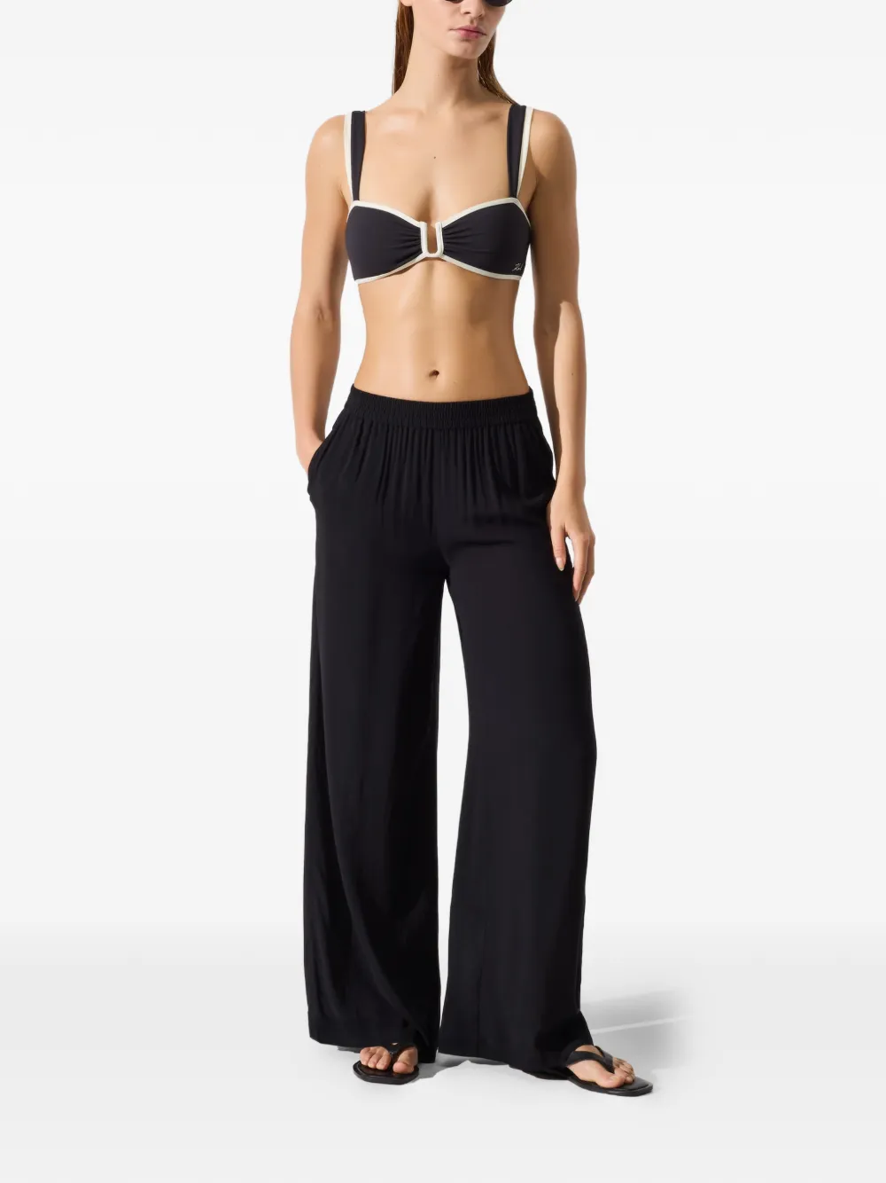 Karl Lagerfeld Trainingsbroek met logodetail Zwart