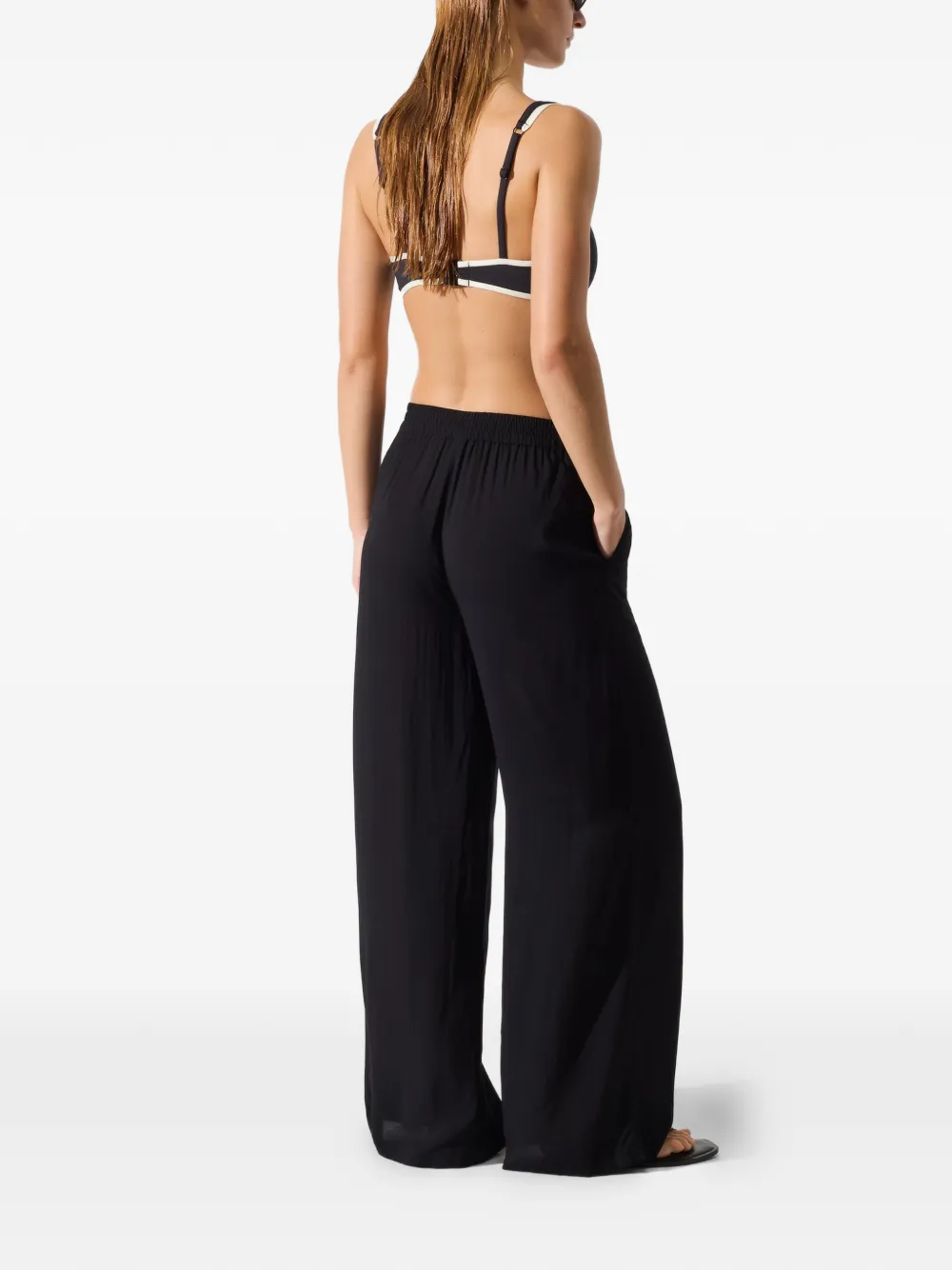 Karl Lagerfeld Trainingsbroek met logodetail Zwart