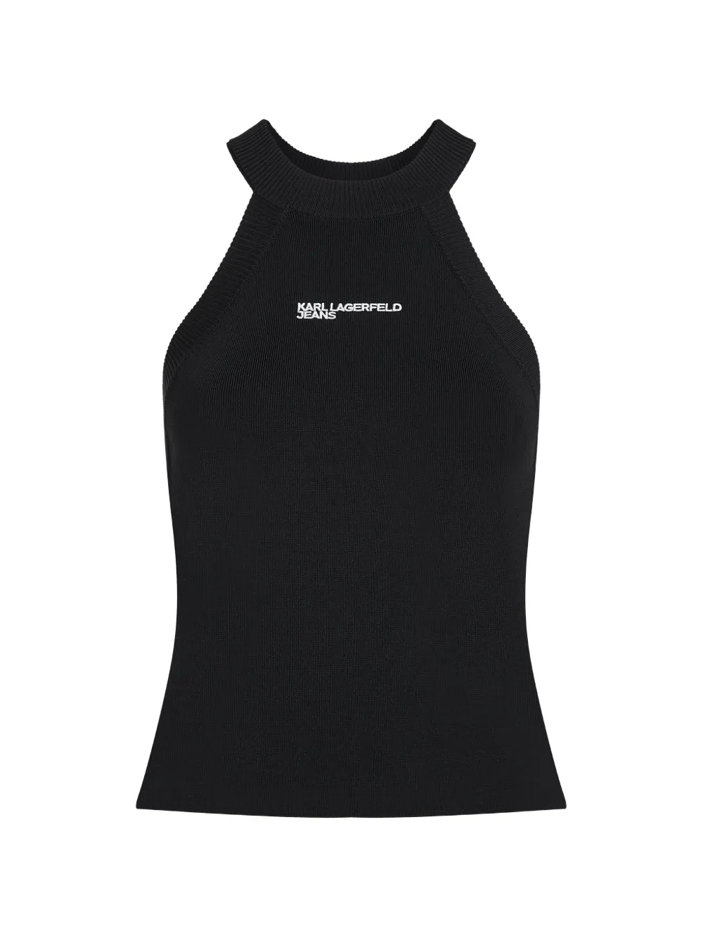 Karl Lagerfeld Jeans Canotta con logo - Nero