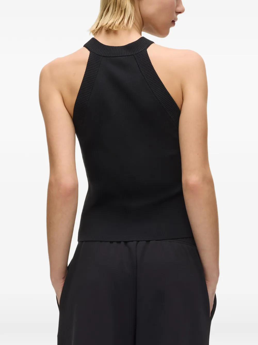Karl Lagerfeld Jeans Tanktop met logo Zwart
