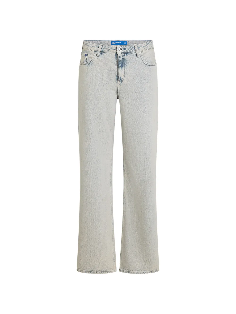 Karl Lagerfeld Jeans Jeans con spacco sull'orlo - Toni neutri