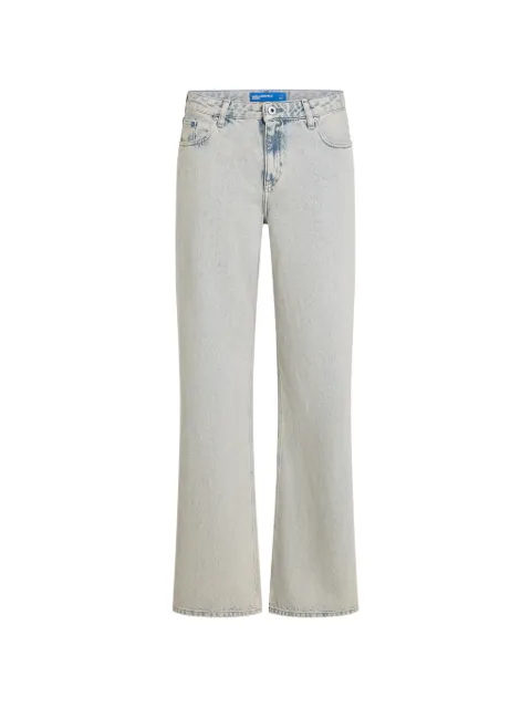 slit-hem jeans