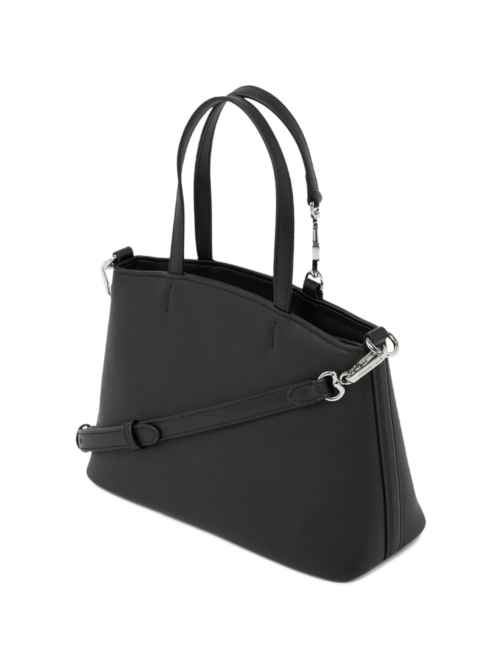 Karl Lagerfeld Shopper met logoplakkaat Zwart
