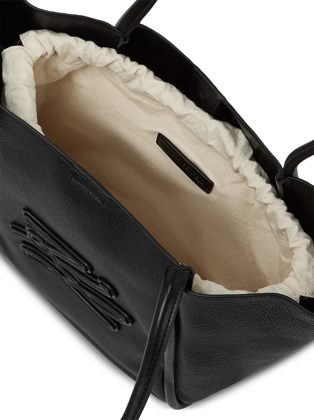 Karl Lagerfeld Medium K Autograph shopper Zwart