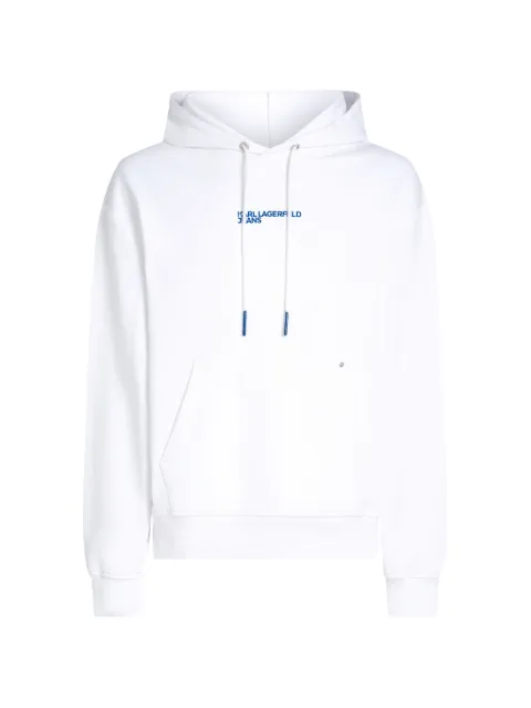 Karl Lagerfeld Jeans hoodie con estampado gráfico