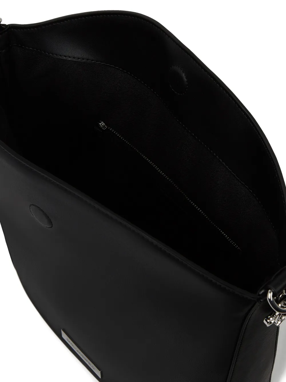 Karl Lagerfeld Ikon schoudertas met logoplakkaat Zwart